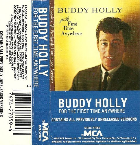 Buddy Holly/For The First Time Anywhere (MCA-27059)